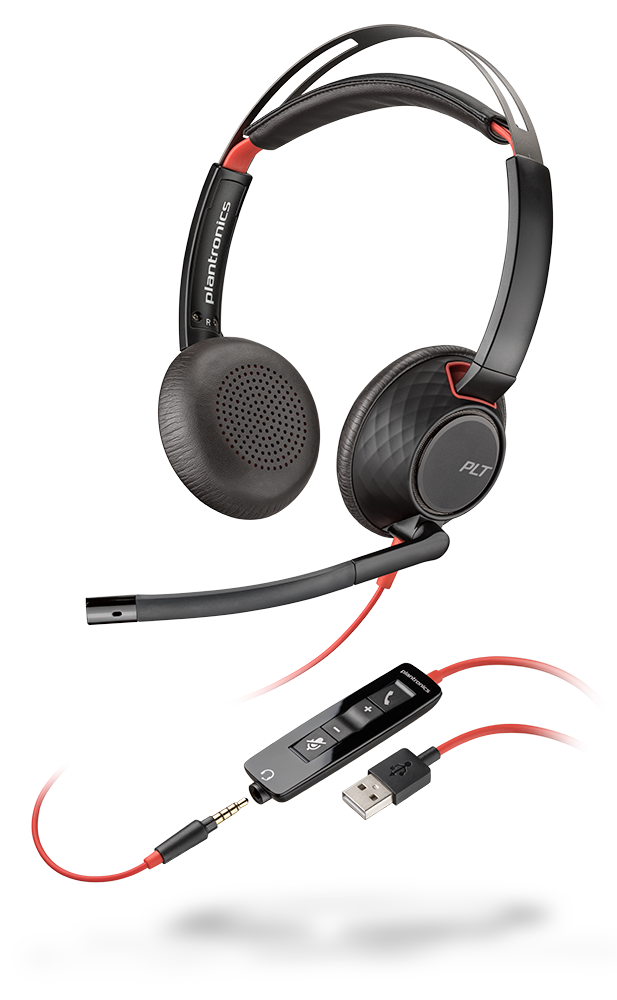 Blackwire C5220 (Binaural - USB & 3.5mm)