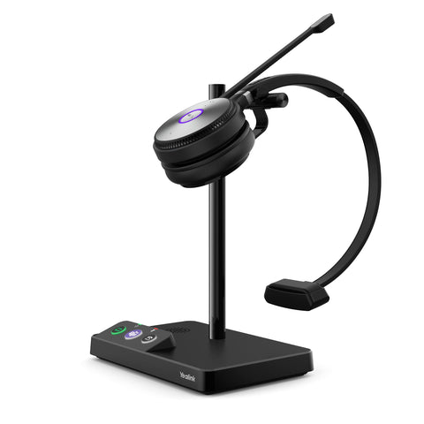 WH62 Mono TEAMS USB DECT Headset w/ Charging Stand (1308000)